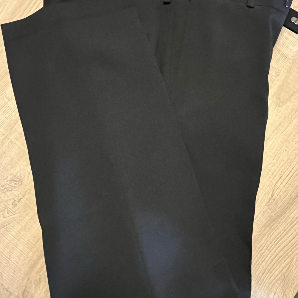 Slim fit pleated dress pants